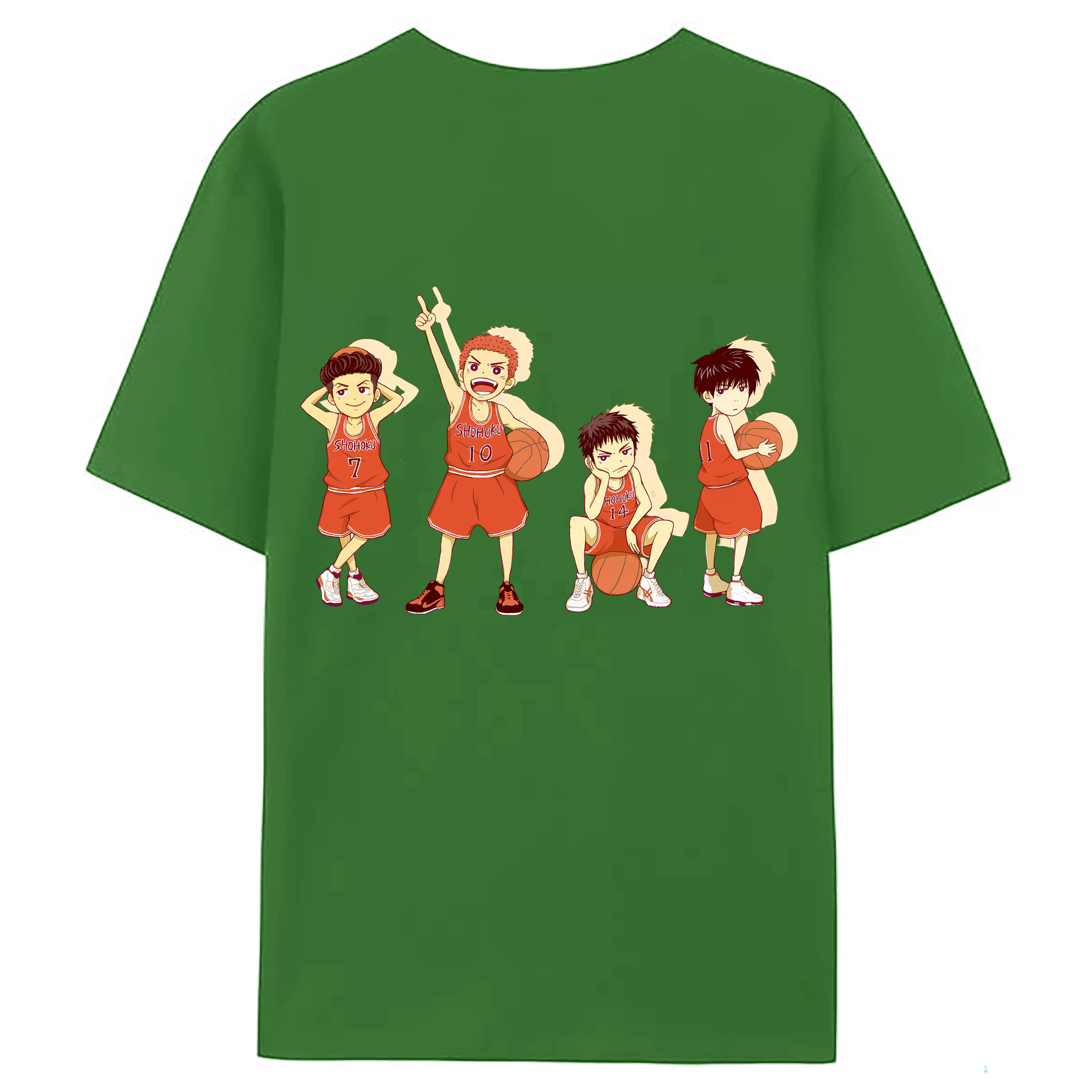 （画像用） SLAM DUNK／スラムダンク レディース半袖Tシャツ(バックプリント)